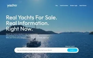 HMY Yacht Sales website