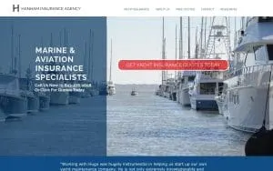 Hanham Insurance Agency website