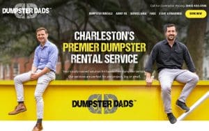 Dumpster Dads website
