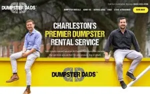 Dumpster Dads website