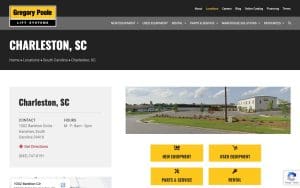 Gregory Poole Lift Systems - Charleston