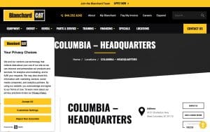 Blanchard Machinery Headquarters - Columbia