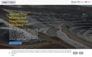 HeavyTech Corp. website