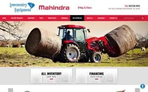 Lowcountry Equipment Sales and Services website