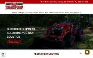 Ray's Tractors website
