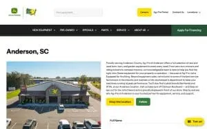 Ag-Pro of Anderson website