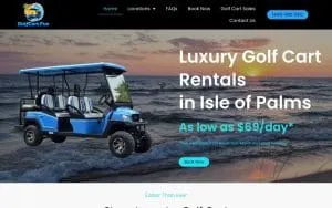 GolfCart.Fun website
