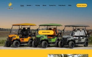 Starfire golf cart rental