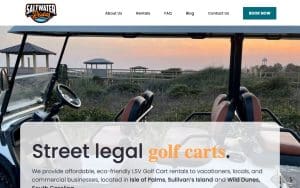 Saltwater Rides LLC website