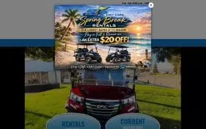 S2 Golf Cars website