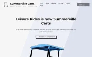 Summerville Carts website