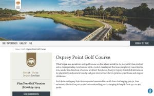 Osprey Point Golf Course