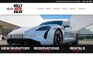 Kelly Auto Sales LLC website