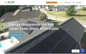 SCSP Solar website