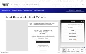 Service Center at Baker Cadillac of Charleston