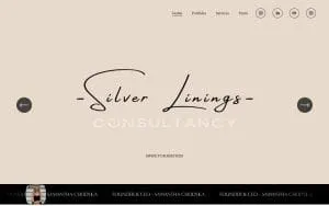 Silver Linings Consultancy website