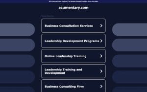 Acumentary Consulting LLC