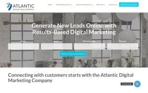 Atlantic Digital Marketing Company website