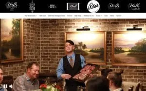Hall Management Group website