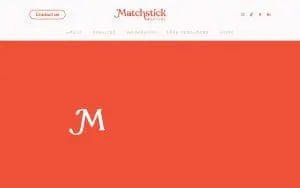 Matchstick Social website