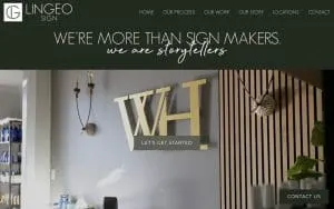 LINGEO Sign website
