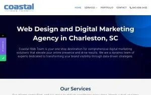 Coastal Web Team website