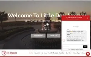 Little Dog Agency website