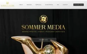 Sommer Media | Charleston Brand Photo, Video, & Podcast Editing website