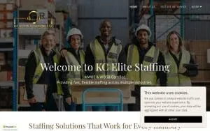 KC Elite Staffing LLC website
