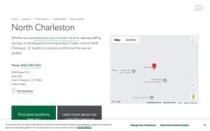 Aston Carter of North Charleston website