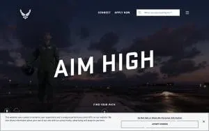 Charleston Air Force Recruiter website