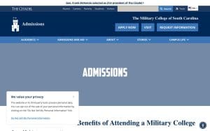 The Citadel Admissions
