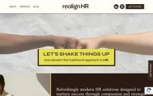 Realign HR website