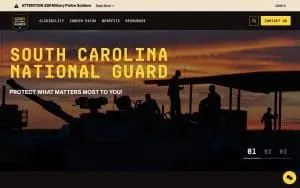 Summerville National Guard Recruiting website