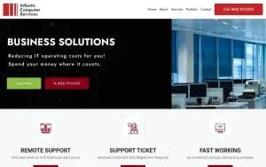 Atlantic Computer Services of Charleston website