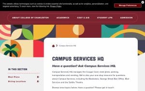 Campus Services HQ - College of Charleston