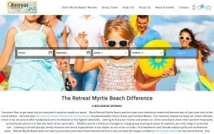 Retreat Myrtle Beach website