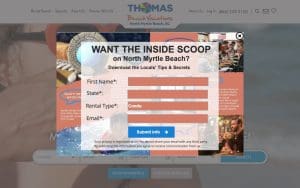 Thomas Beach Vacations