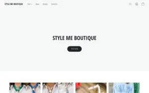 Style Me Boutique of North Myrtle Beach website