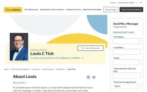 Edward Jones - Financial Advisor: Louis C Tick