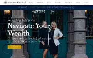 Compass Financial of Mt Pleasant website