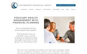 Convergent Financial Group of Mt Pleasant website