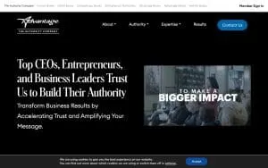 Advantage | The Authority Company website