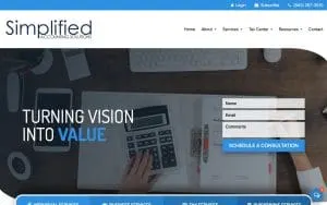 Simplified Accounting Solutions website