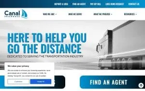 Canal Insurance Company website