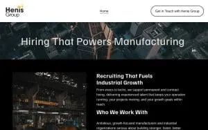 Henis Group website
