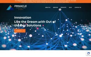 Pinnacle Consulting LLC website