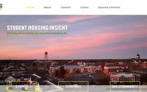 Student Housing Insight website