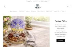 Young's Premium Foods website