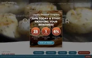 Sea Captain's House website